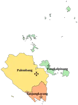 Les diocèses suffragants.