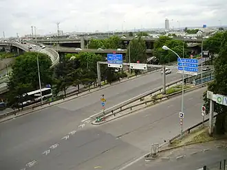 Échangeur de la porte de la Chapelle