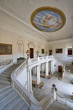 Le grand escalier Eckartsau