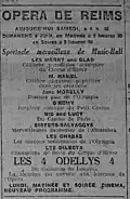 Programme du samedi 9 juin 1924.