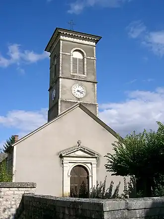 L'église Saint-Cyr-et-Sainte-Julitte.