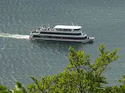 Coche d'eau sur l'Edersee