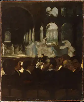 Degas, Le Ballet de « Robert le Diable » (1871) (Metropolitan Museum of Art)