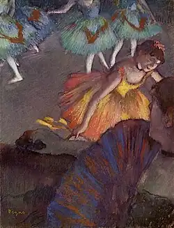 Le Ballet vu depuis une loge (1885)