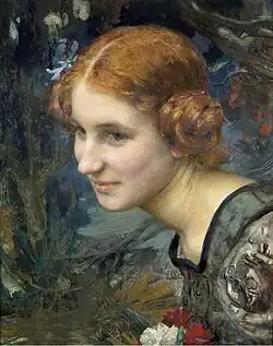 Portrait de jeune femme, c. 1896