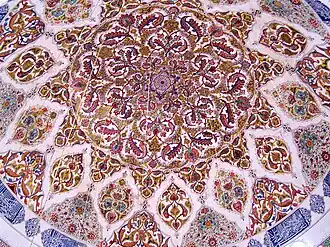 Coupole intérieure.