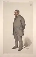 Edmund Lechmere (1876-1885), par Théobald Chartran (Vanity Fair)