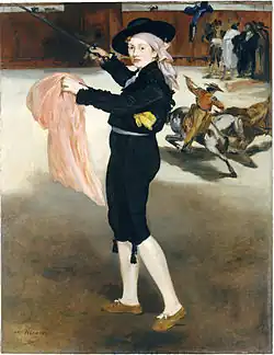 Édouard Manet, Mlle V. en costume d'espada.