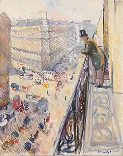 Rue La Fayette en 1891 (Edward Munch).