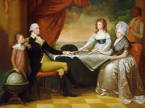 Edward Savage, La famille Washington, 1789-1796