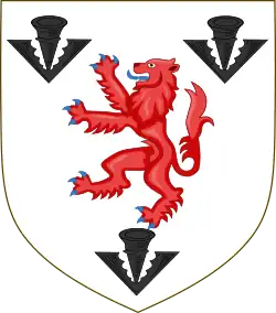 Écu de la famille Egerton