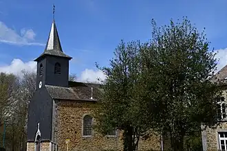 Extérieur de la chapelle Saint-Méen.