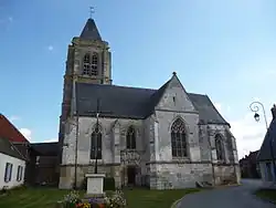 L'église et le calvaire
