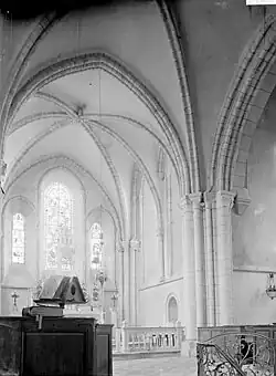 Le chœur au début du XXe&nbsp;siècle