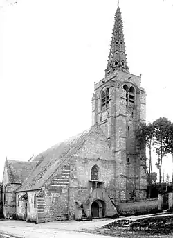 L'ancienne église en 1887