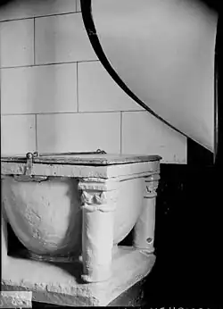 Les Fonts baptismaux en 1914