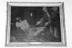 Tableau de la “Mise au tombeau”