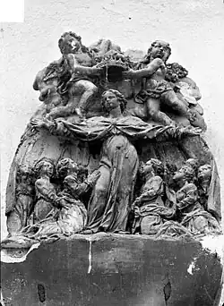 Vierge auxiliatrice ou sainte Ursule et ses compagnes