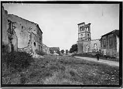 Vues d'ensemble des destructions, le 10 septembre 1915,.