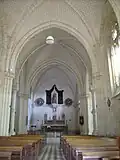 Intérieur néo-gothique de l'église Notre-Dame-de-Recouvrance