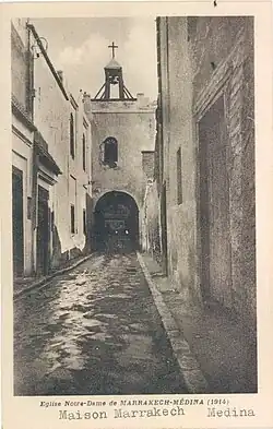Église N.-D. de Marrakech-Médina (1914).