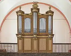 Saint-Caprais : l'orgue