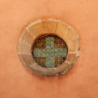 L'oculus en entonnoir.