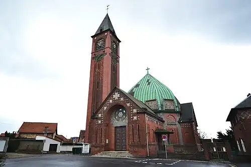 L'église Saint-Jean-Eudes de Rouen.