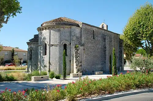 Église Saint-Laurent de Lattes.