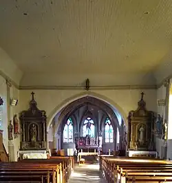 Intérieur de l'église Saint-Maurice.
