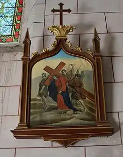 Chemin de croix - 5e&nbsp;station.