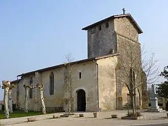 Vue générale de l'église Saint-Martin