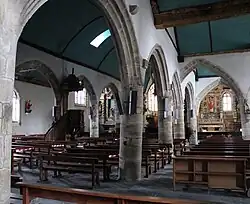 Intérieur de l'église.
