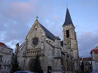 L'église Saint-Hermeland de Bagneux.