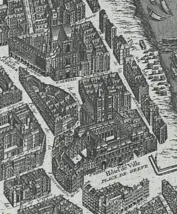 Saint-Jean-en-Grève, entre l'Hôtel de Ville et Saint-Gervais.