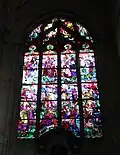Église de Péronne, vitrail