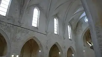 Côte sud de la nef.