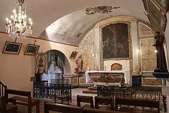 La nef et le chœur de l'église