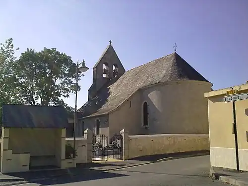 L'église Saint-Barthélémy.