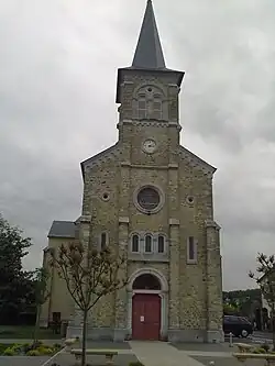 L'église Saint-Jean-Baptiste.