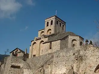 L'église Saint-Sauveur de Liaucous.