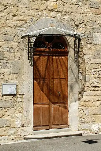 La porte.