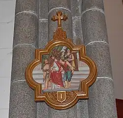 Chemin de croix - Première station.