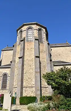 Le chevet polygonal.