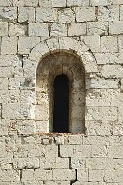 La fenêtre de la nef.