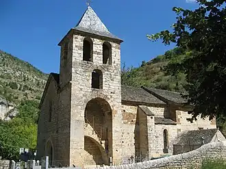 Église Notre-Dame-de-l'Assomption de Saint-Chély-du-Tarn.