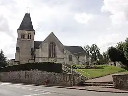 L'église paroissiale.