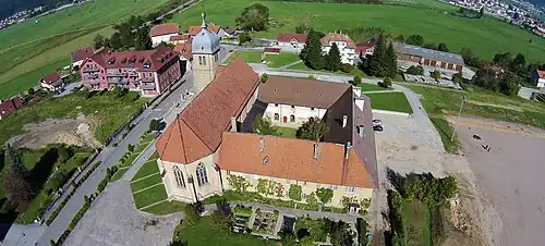 L'église des Minimes de Montlebon.
