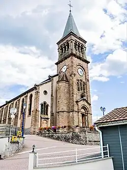 L'église Saint-Jean-Baptiste, construite en 1904.