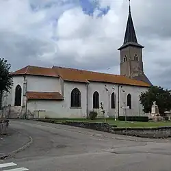 Église Saint Gengoult, vue du côté Est